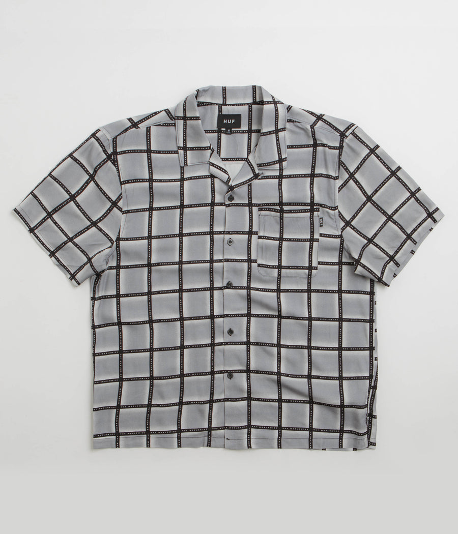 HUF Flynn Short Sleeve Resort Shirt in Black