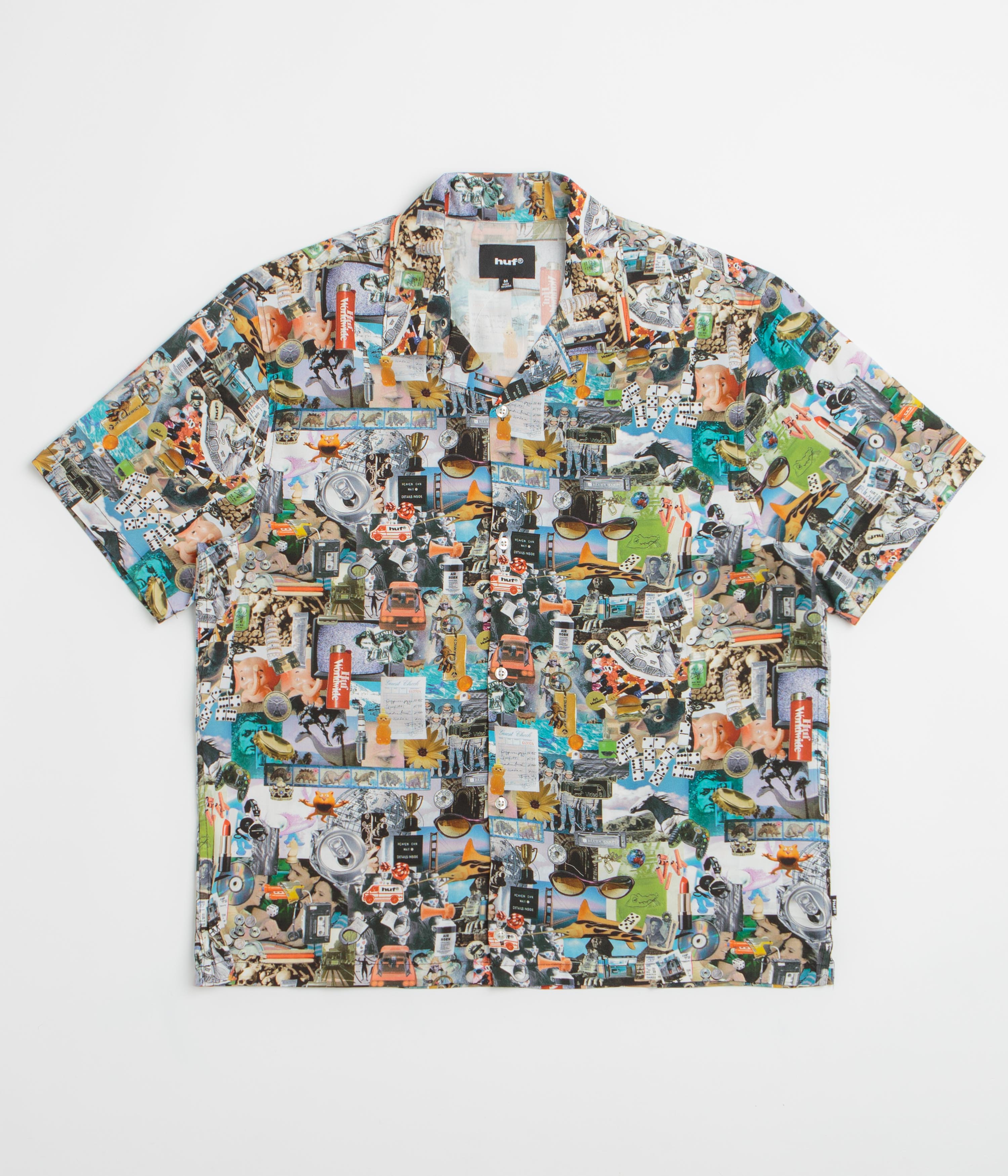 HUF From The Road Short Sleeve Shirt - Multi