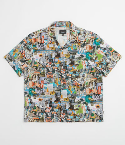 HUF From The Road Short Sleeve Shirt in Multi