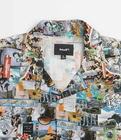 HUF From The Road Short Sleeve Shirt in Multi