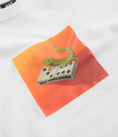 HUF Gecko T-Shirt in White