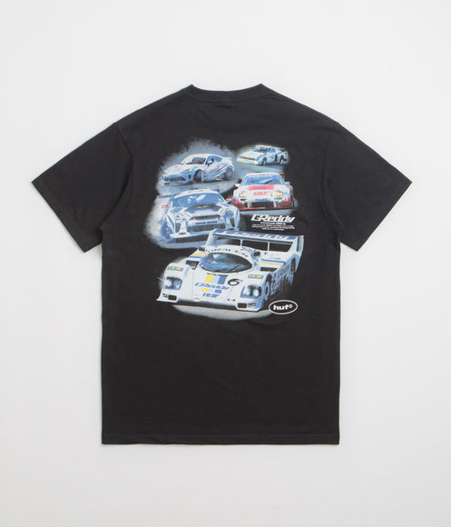 HUF Greddy Showcase T-Shirt - Black