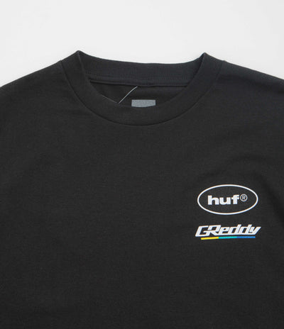 HUF Greddy Showcase T-Shirt - Black