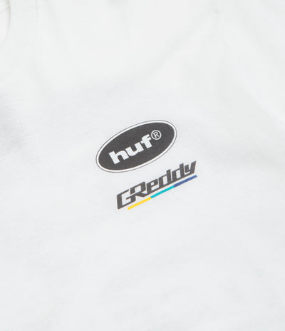 HUF Greddy Showcase T-Shirt - White