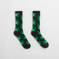 HUF Green Buddy PL Socks in Black thumbnail