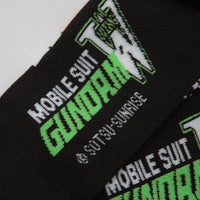 HUF Gundam Wing Crew Socks in Black thumbnail