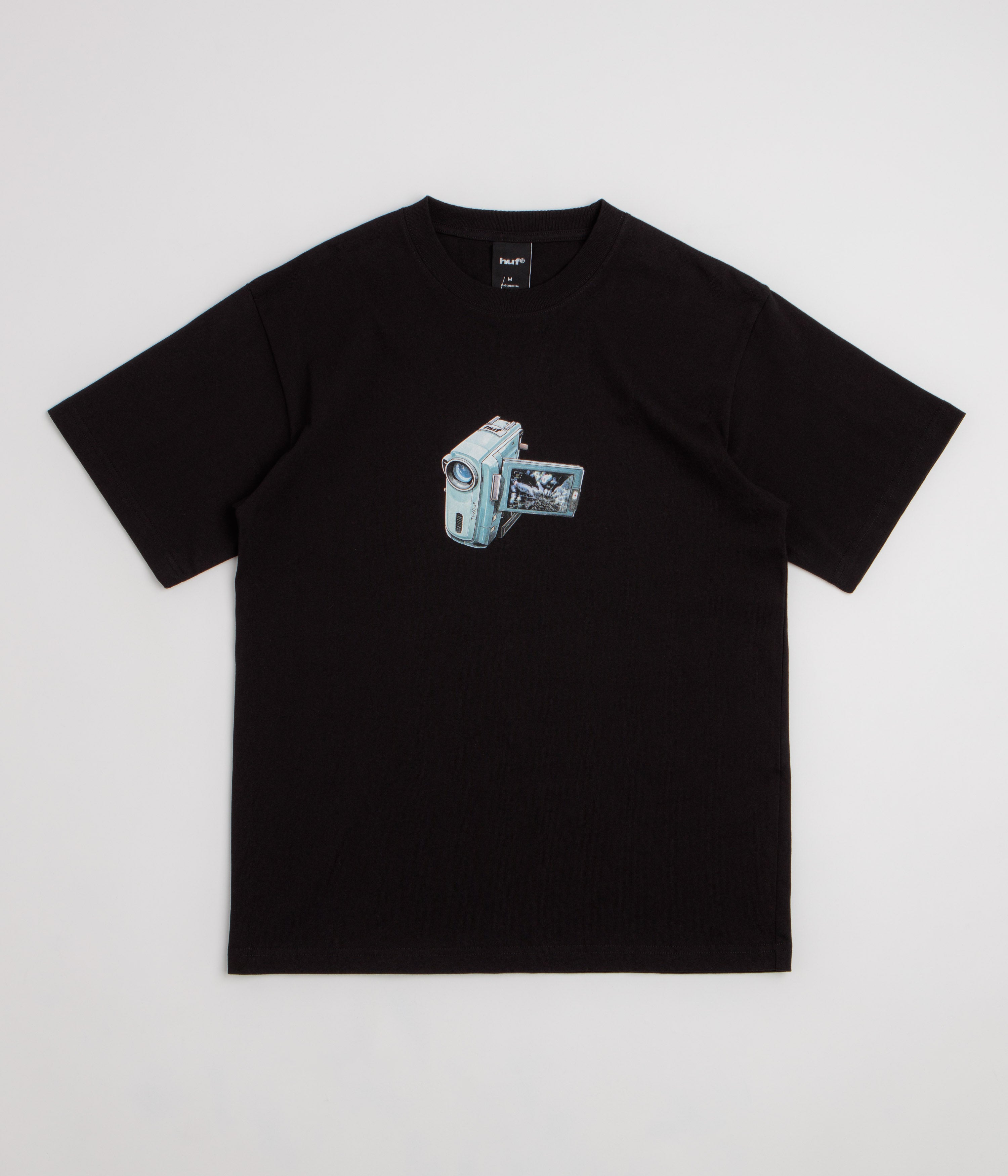 HUF H Cam T-Shirt - Black