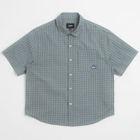 HUF H Star Plaid Short Sleeve Shirt in Marine thumbnail