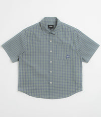 HUF H Star Plaid Short Sleeve Shirt in Marine