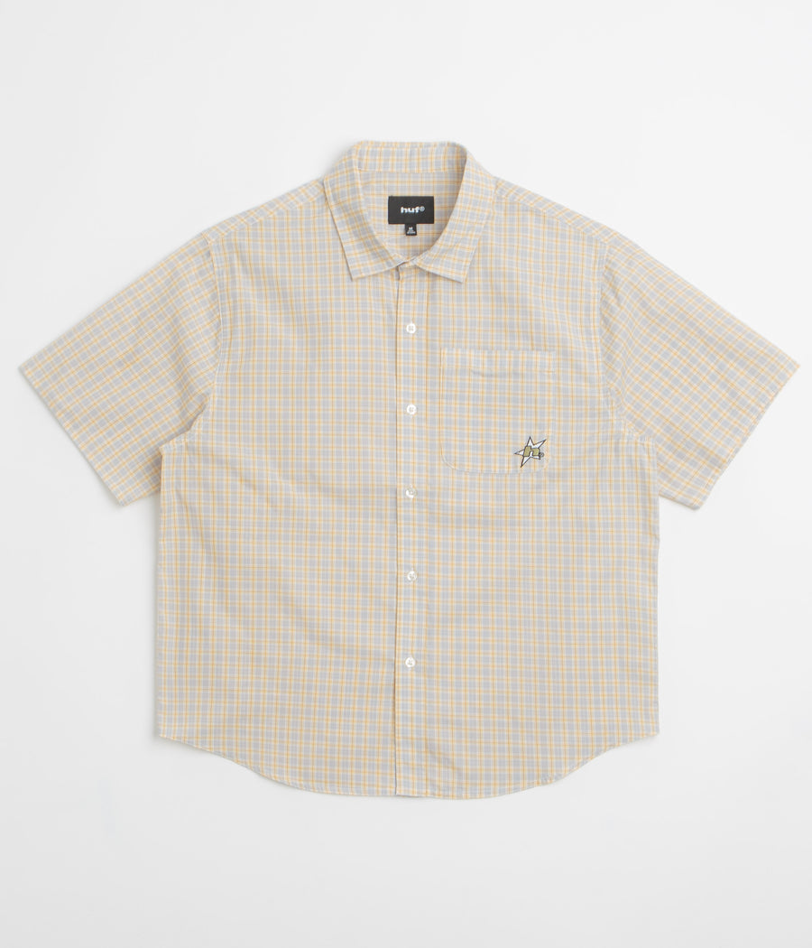 HUF H Star Plaid Short Sleeve Shirt - Putty