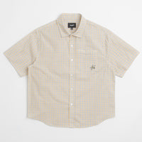 HUF H Star Plaid Short Sleeve Shirt - Putty thumbnail