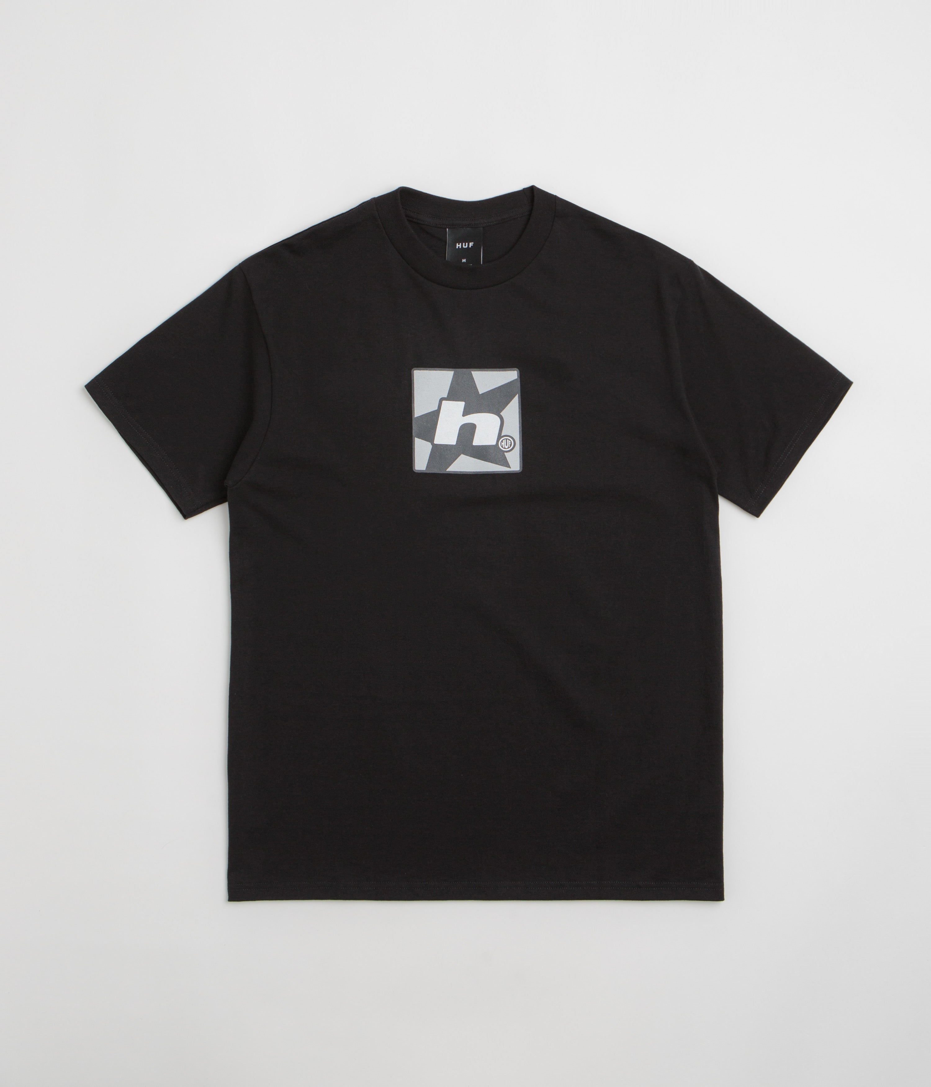 HUF H Star T-Shirt - Black