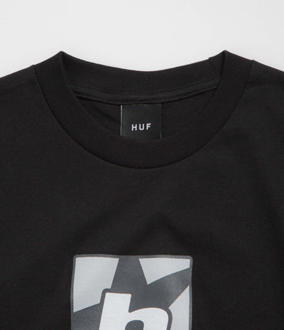 HUF H Star T-Shirt - Black