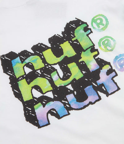 HUF Hand Stacked T-Shirt - White