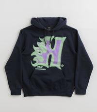 HUF Heat Wave Hoodie in Navy