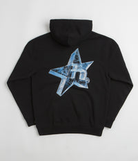 HUF Ice Star Hoodie in Black