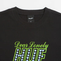 HUF Lonely Hearts T-Shirt - Black thumbnail