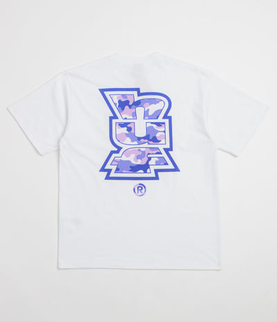 HUF Megablast Camo T-Shirt - White