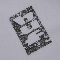 HUF Metablast T-Shirt in Dust Purple thumbnail