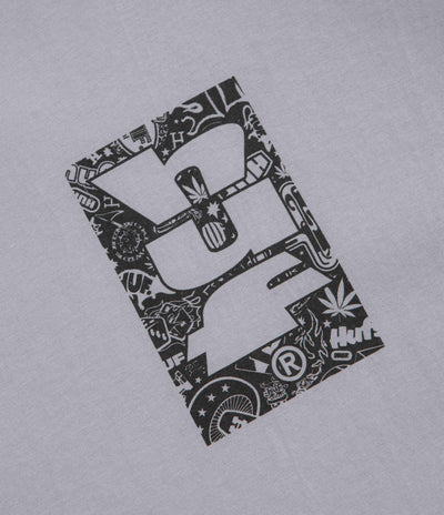 HUF Metablast T-Shirt in Dust Purple