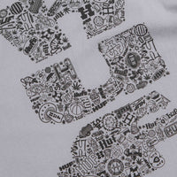 HUF Metablast T-Shirt in Dust Purple thumbnail