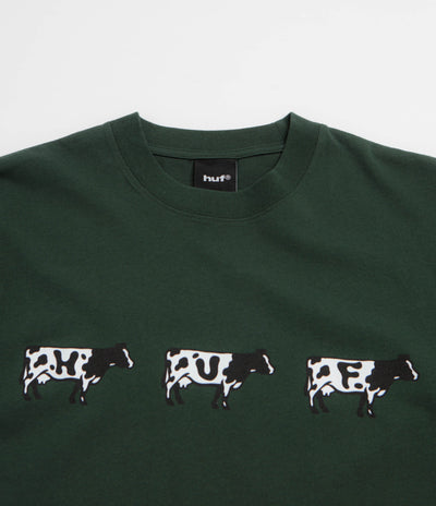 HUF Moo T-Shirt - Forest Green