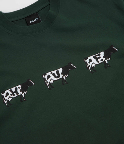 HUF Moo T-Shirt - Forest Green