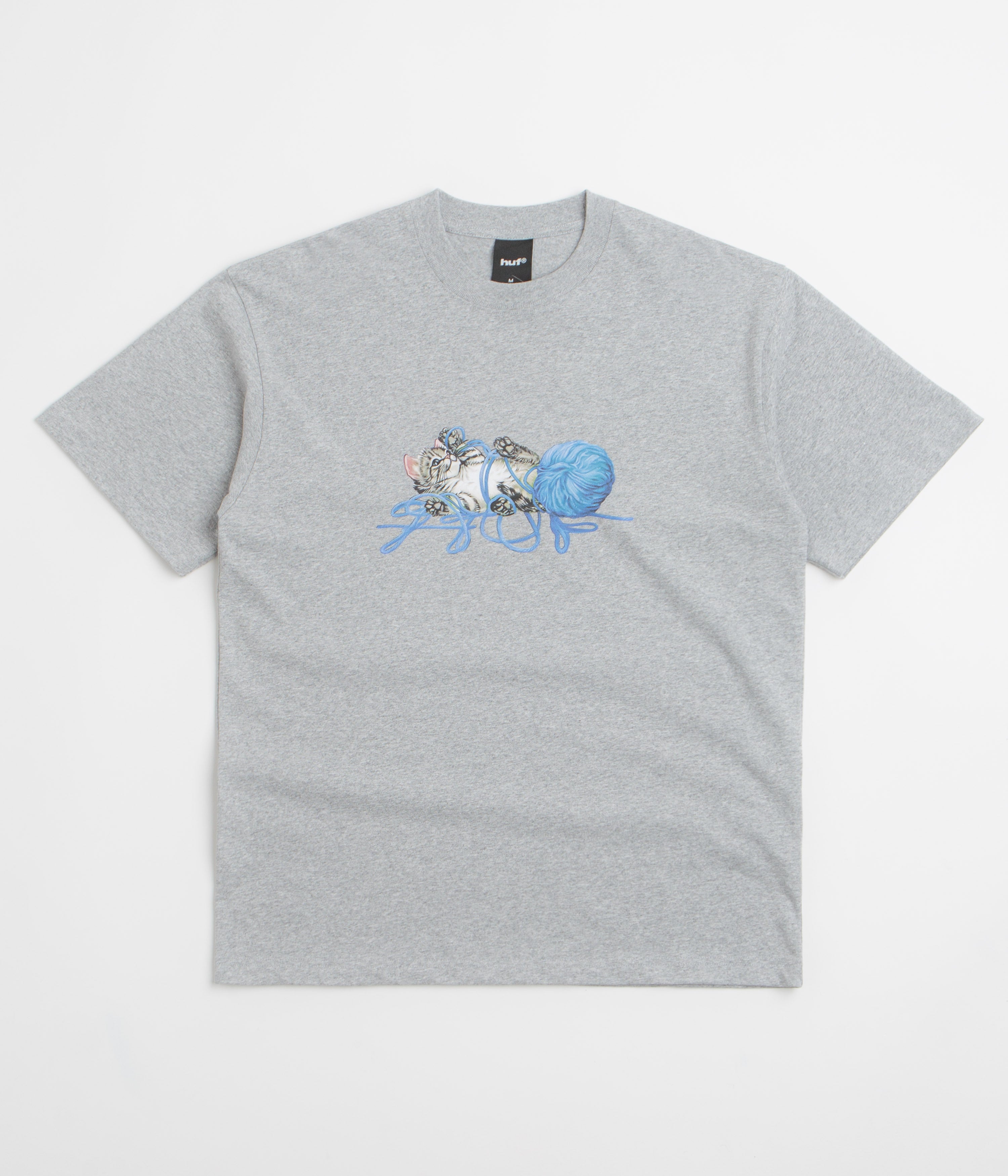 HUF Paws T-Shirt - Heather Grey
