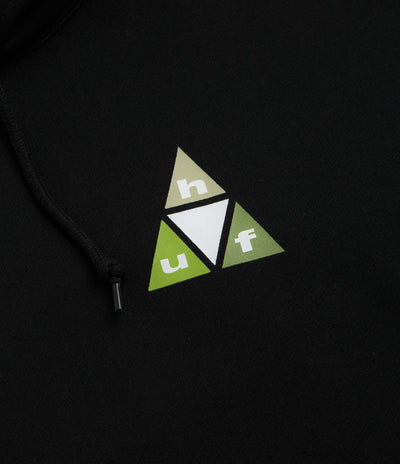 HUF Prism Triple Triangle Hoodie in Black