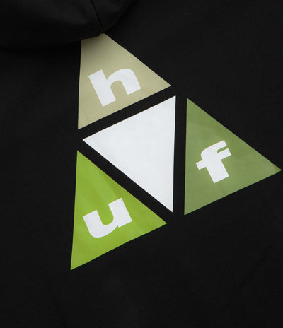 HUF Prism Triple Triangle Hoodie in Black
