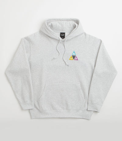 HUF Prism Triple Triangle Hoodie - Heather Grey