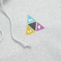 HUF Prism Triple Triangle Hoodie - Heather Grey thumbnail