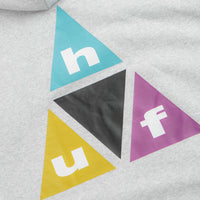 HUF Prism Triple Triangle Hoodie - Heather Grey thumbnail