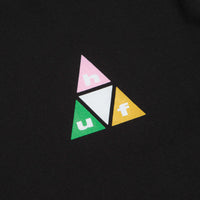 HUF Prism Triple Triangle Long Sleeve T-Shirt - Black / White thumbnail