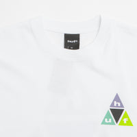 HUF Prism Triple Triangle T-Shirt in White thumbnail