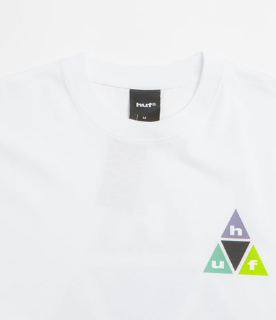 HUF Prism Triple Triangle T-Shirt in White