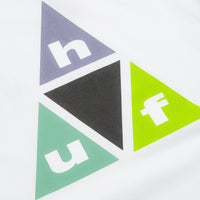 HUF Prism Triple Triangle T-Shirt in White thumbnail