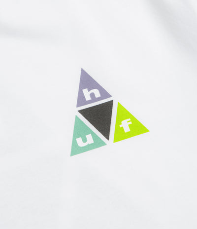 HUF Prism Triple Triangle T-Shirt in White