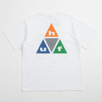 HUF Prism TT T-Shirt - White / Burnt Orange thumbnail