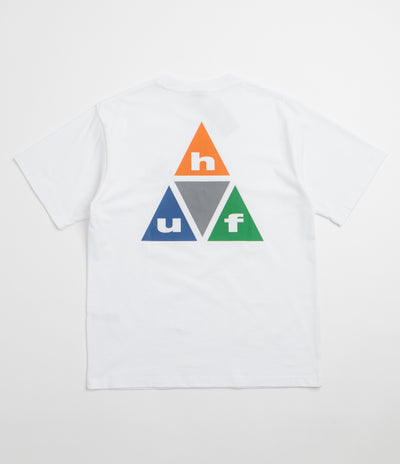 HUF Prism TT T-Shirt - White / Burnt Orange