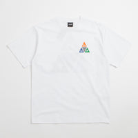 HUF Prism TT T-Shirt - White / Burnt Orange thumbnail
