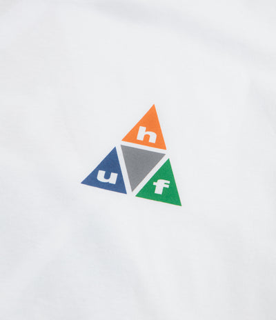HUF Prism TT T-Shirt - White / Burnt Orange