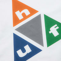 HUF Prism TT T-Shirt - White / Burnt Orange thumbnail