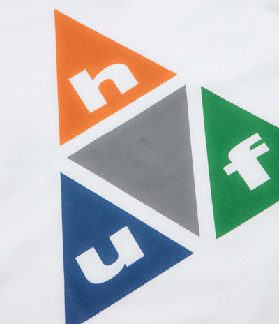 HUF Prism TT T-Shirt - White / Burnt Orange