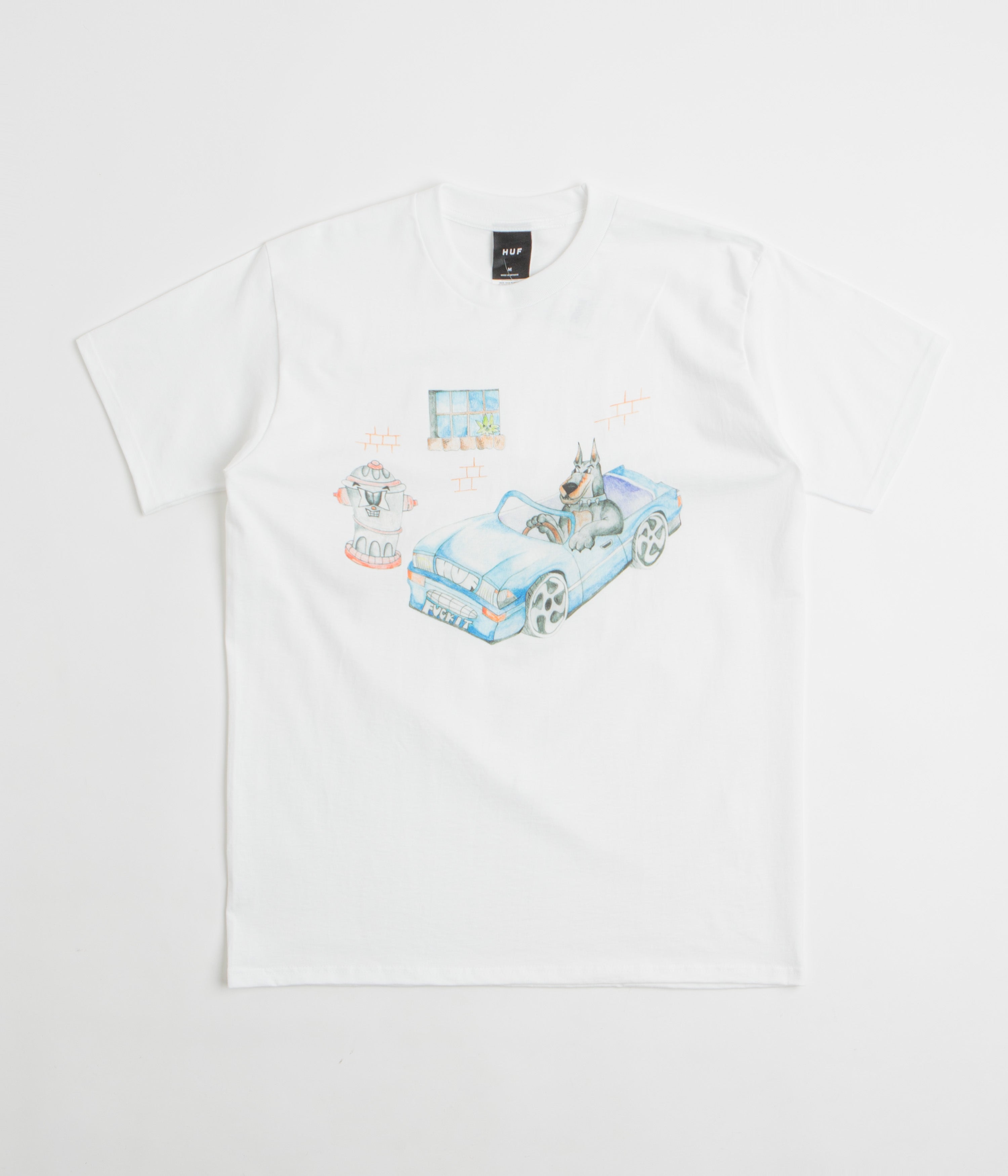 HUF Road Dawg T-Shirt in White