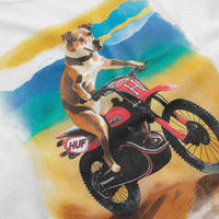 HUF Road Dog T-Shirt in White thumbnail
