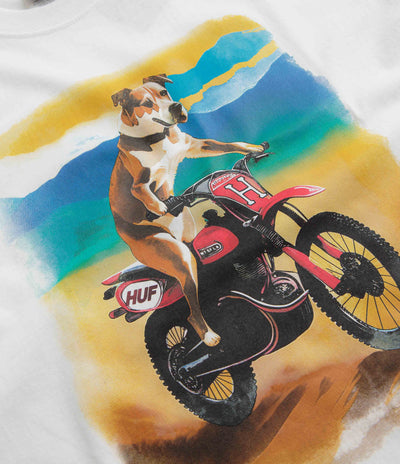 HUF Road Dog T-Shirt in White