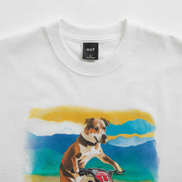 HUF Road Dog T-Shirt in White thumbnail