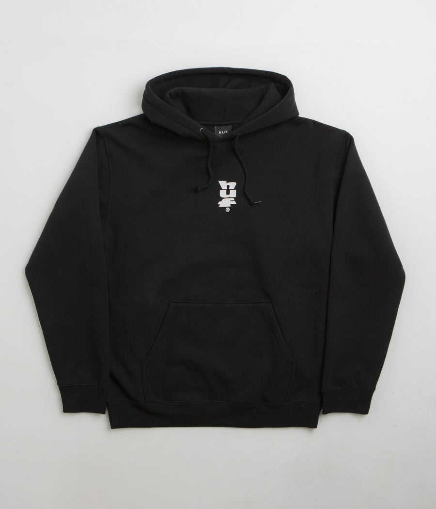 HUF Set Megablast Hoodie in Black