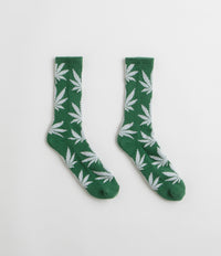 HUF Set Plantlife Socks in Forest Green